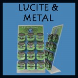 Lucite & Metal