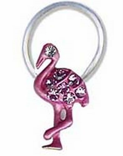 Flamingo Toe Ring