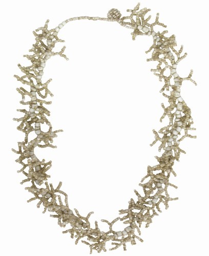 Coral Shape Seed Bead Necklace