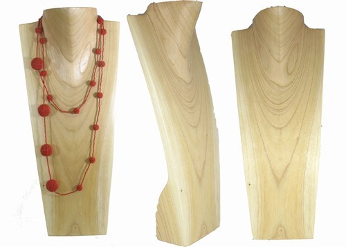 Wood Bust Display