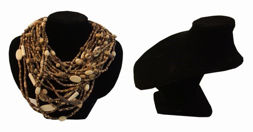 Black Bust Display