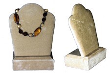 Beige Small Necklace Or Bracelet Display