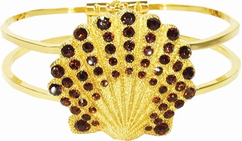 Scallop Shell Cuff Bracelet