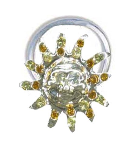 Sun Toe Ring