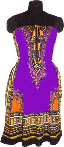 Purple Tribal Dress