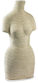 Wrapped Manaquin Display, Tall