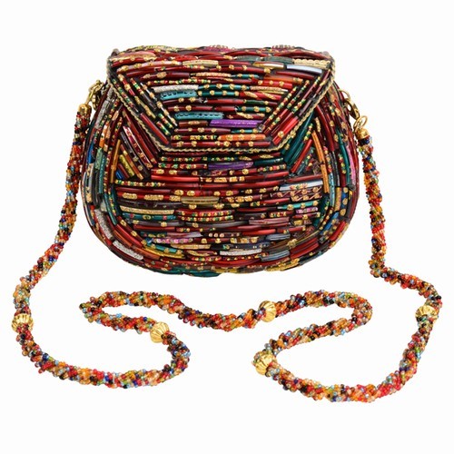 Beaded Churi Bag, Multi