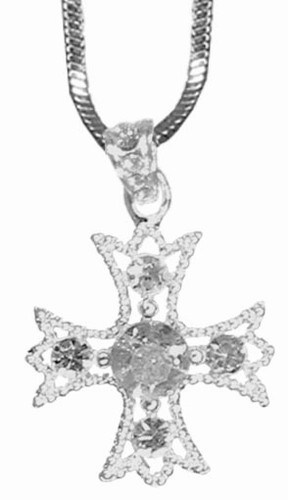 Medium Iron Cross Necklace
