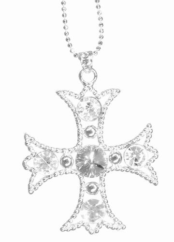 Large Iron Cross Necklace