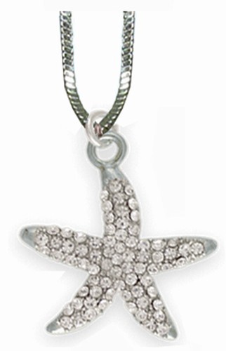 Starfish Necklace Silver