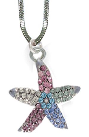 Starfish Necklace Multi Color