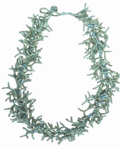 Coral Shape Seed Bead Necklace