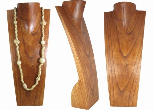 Wood Bust Display