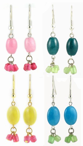 Jade Dangle Earring Assortment