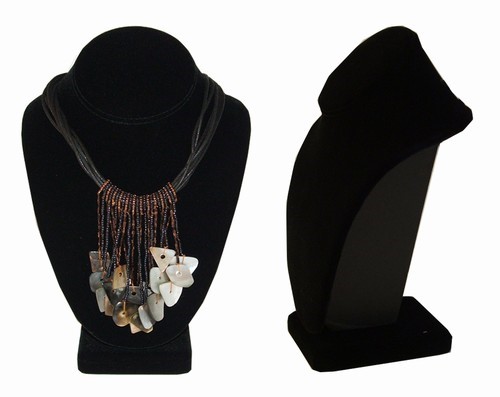 Black Bust Display