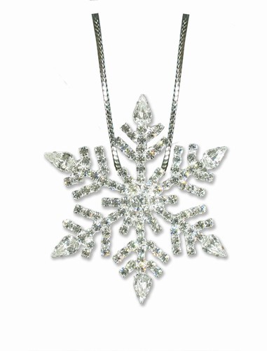 Large Snowflake Necklace
