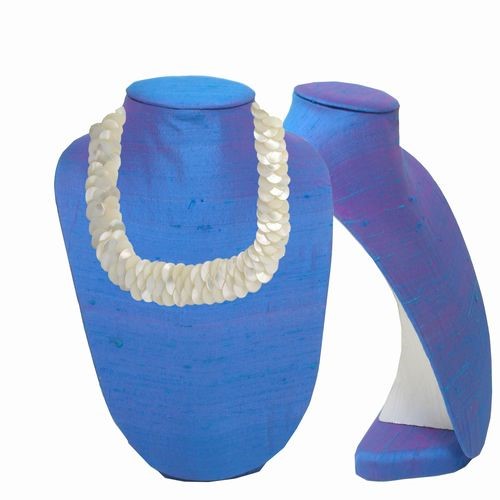 Silk Necklace Bust