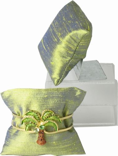 Silk Pillow Display with Easel Back