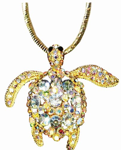 Gold Sea Turtle Necklace
