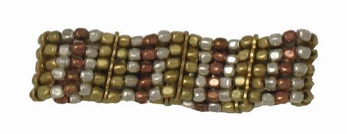 Metallic Bead Bracelet