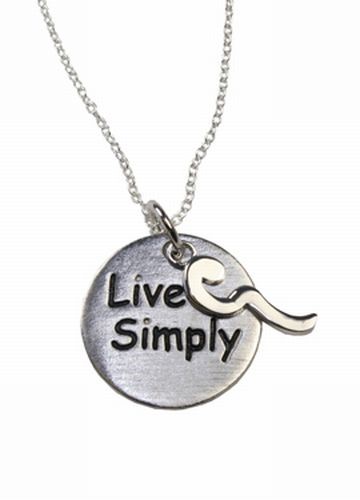 From This Moment On Wave Necklace