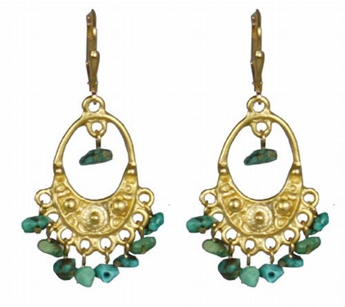 Turquoise Chandelier Earrings