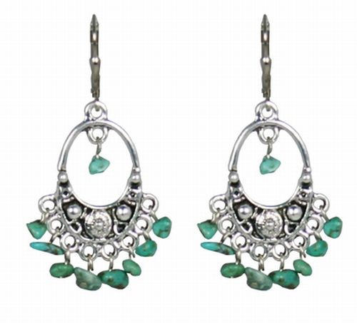 Turquoise Chandelier Earrings