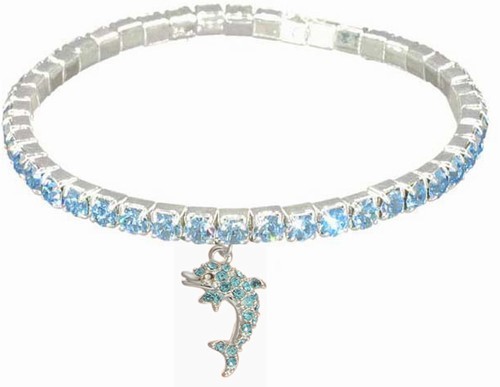 Dolphin Stretchy Anklet