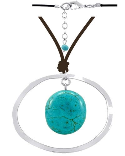 Turquoise Drop Pendant