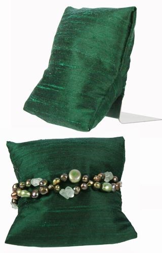 Silk Pillow Display with Easel Back