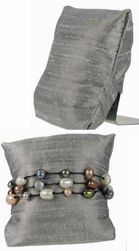 Silk Pillow Display with Easel Back