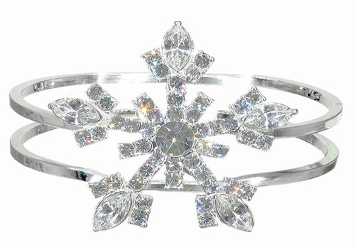 Snowflake Cuff Bracelet