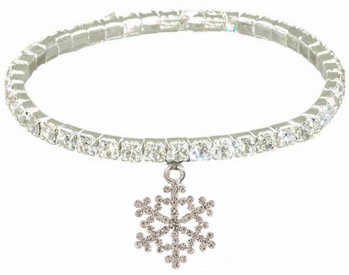 Snowflake Stretchy Bracelet