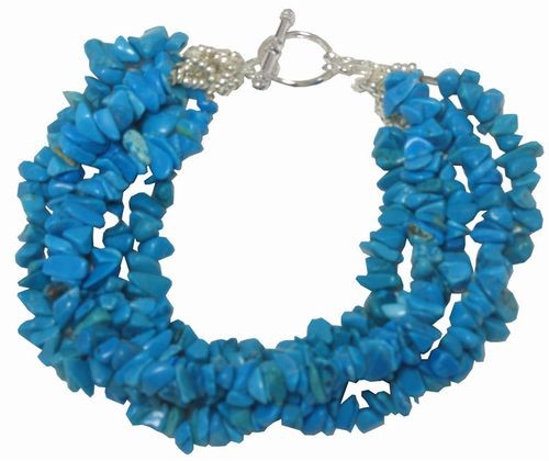Turquoise 5-Strand Bracelet