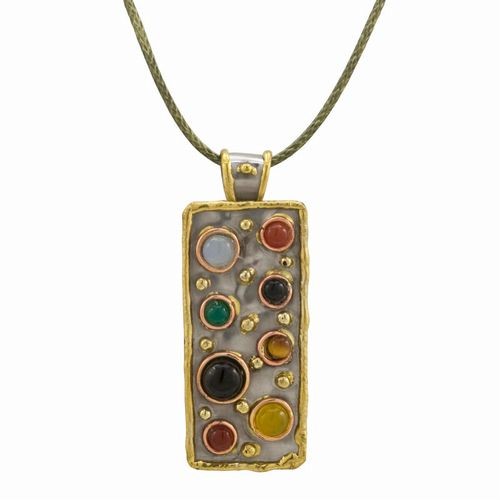 Semi-Precious, Multi Stone Necklace