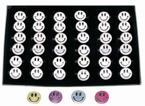 Happy Face Sign Solar Rings