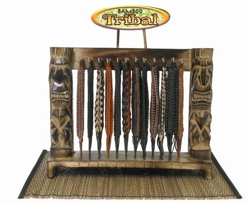 Tribal, Leather Bracelets with Display