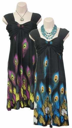 Short Peacock Dress Prepack