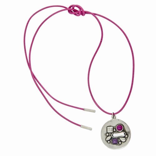Semi-Precious, Medallion Necklace 3