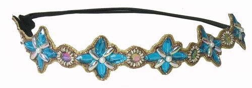 Headband, Starburst Turquoise