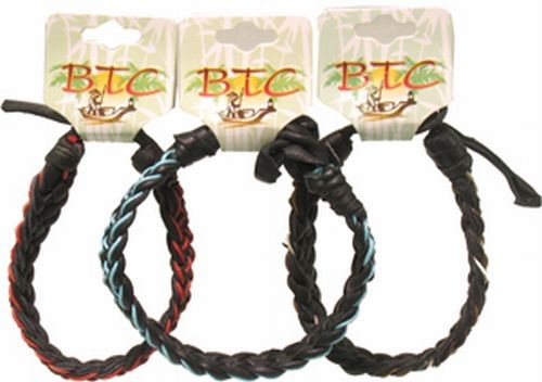 Tribal, Chuncky Leather Bracelets, Carded