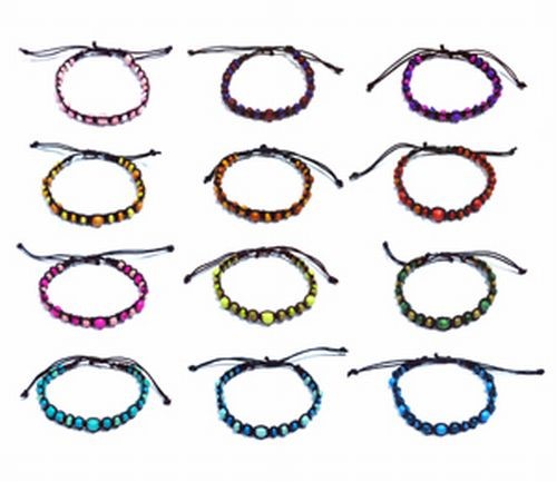 Tribal, Coco Bead Bracelets, Display Refill