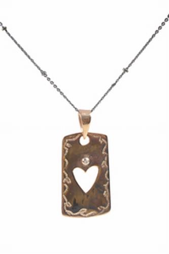Heart Cut-Out Necklace