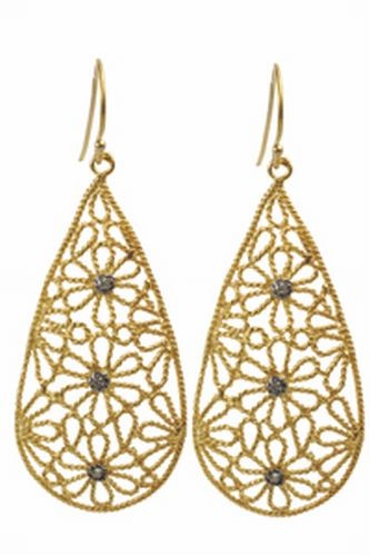 Filigree Floral Earrings