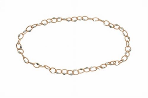 Leather Link, Natural Necklace