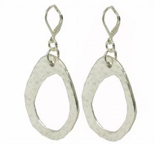 Silver Link Earrings