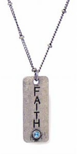 Petites Necklace, Faith