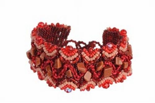 Bracelet, Crystal & Bead 16