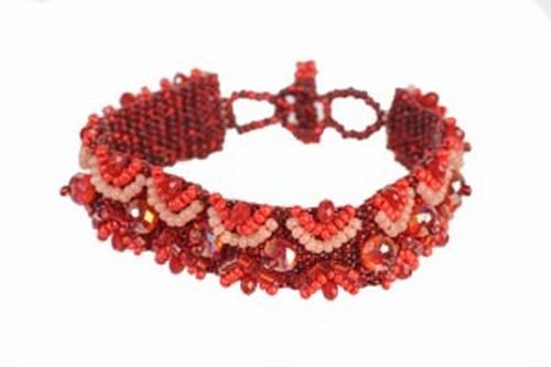Bracelet, Crystal & Bead 16