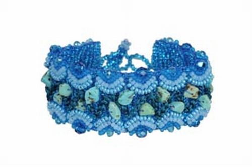 Bracelet, Crystal & Bead 3